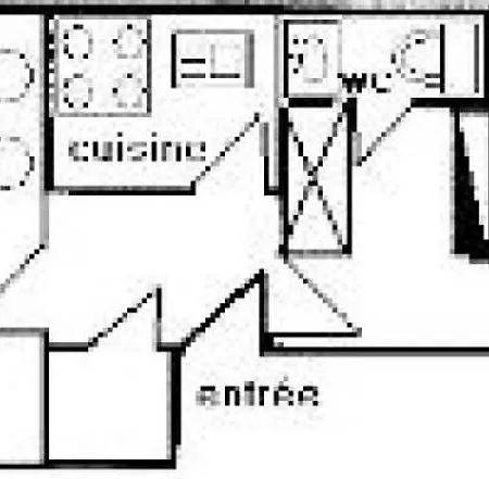Апартаменты Le Ventoux - 3 Pieces 6/7 Pers - Wifi - Le Ventoux - 103ve -plagne Centre Mae-9044 Ла-Плань